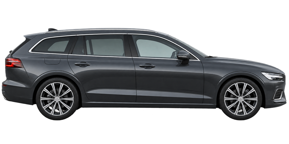 Estate vehicle side view